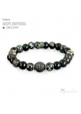 Pulsera JASPE IMPERIAL & CIRCONITA