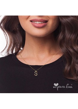 Necklace Initial S