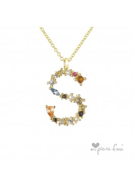 Necklace Initial S